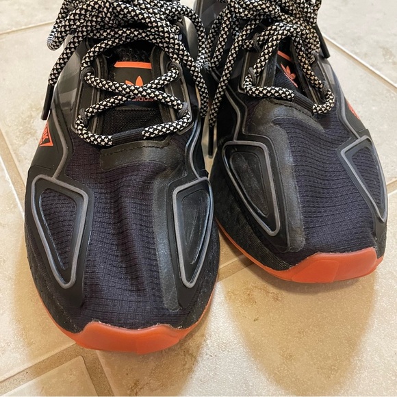 Adidas ZX 2K Boost MARVEL 'Stark Industries' IRON MAN Sneakers Like New Size 7 - Picture 14 of 14